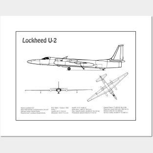 Lockheed U-2 Dragon Lady - BD Posters and Art